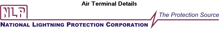 Air Terminal Details