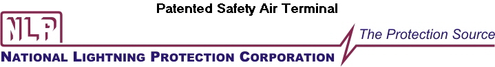 Patented Safety Air Terminal